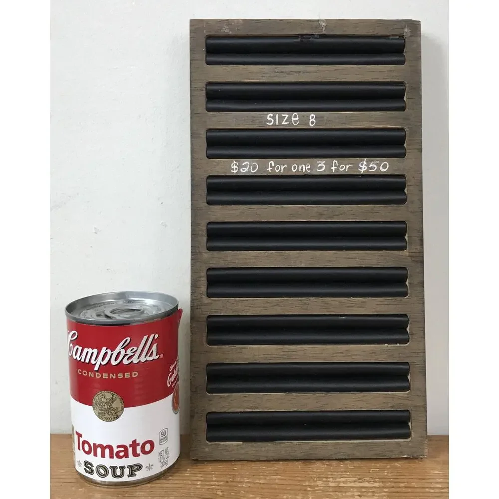 Handmade Custom Made Wooden Ring Jewelry Retail Store Shop Display Holder Wood 4